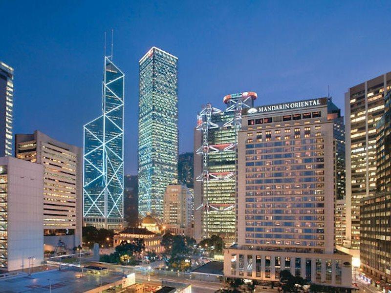 Mandarin Oriental, Hong Kong Hotel Exterior foto